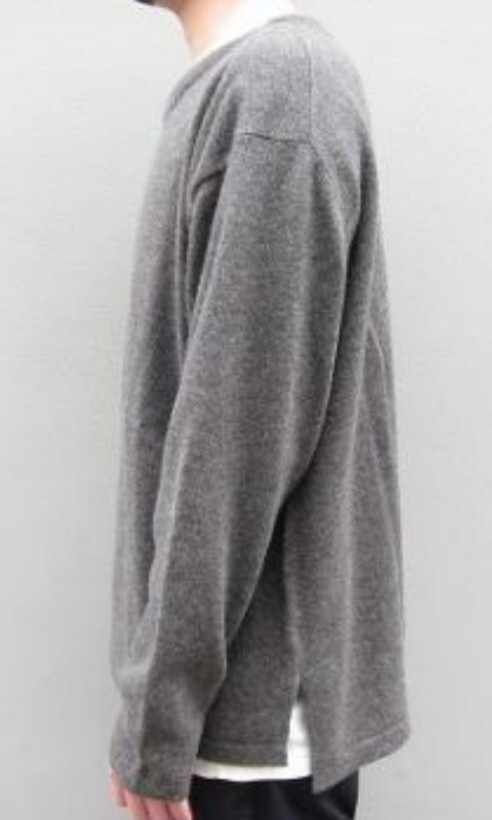 comoli Cashmere Boat Neck Knit size 3《コモリ》カシミヤ ボートネック ニット_画像3