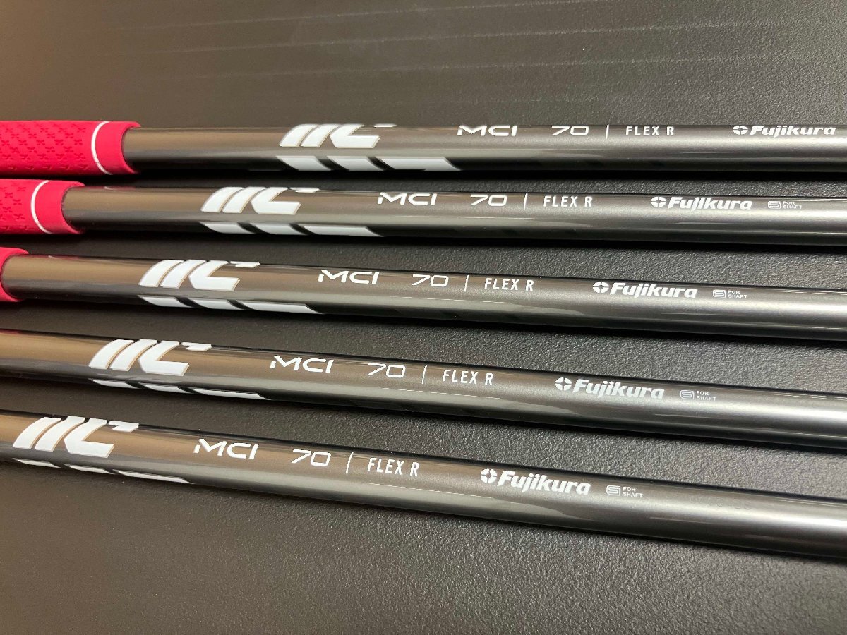 25】 三浦技研 CB-301 アイアン 5本セット(6番~P) 新 MCI-70 (フレックス:R) MIURA カーボン 70R_画像9