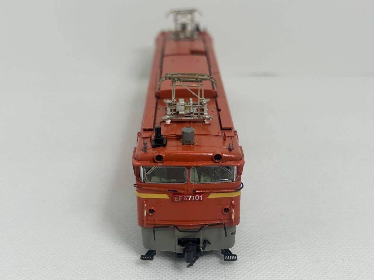 【HOゲージ】EF67-101 動作確認・ライト点灯確認 KATO 加工品 電気機関車_画像4