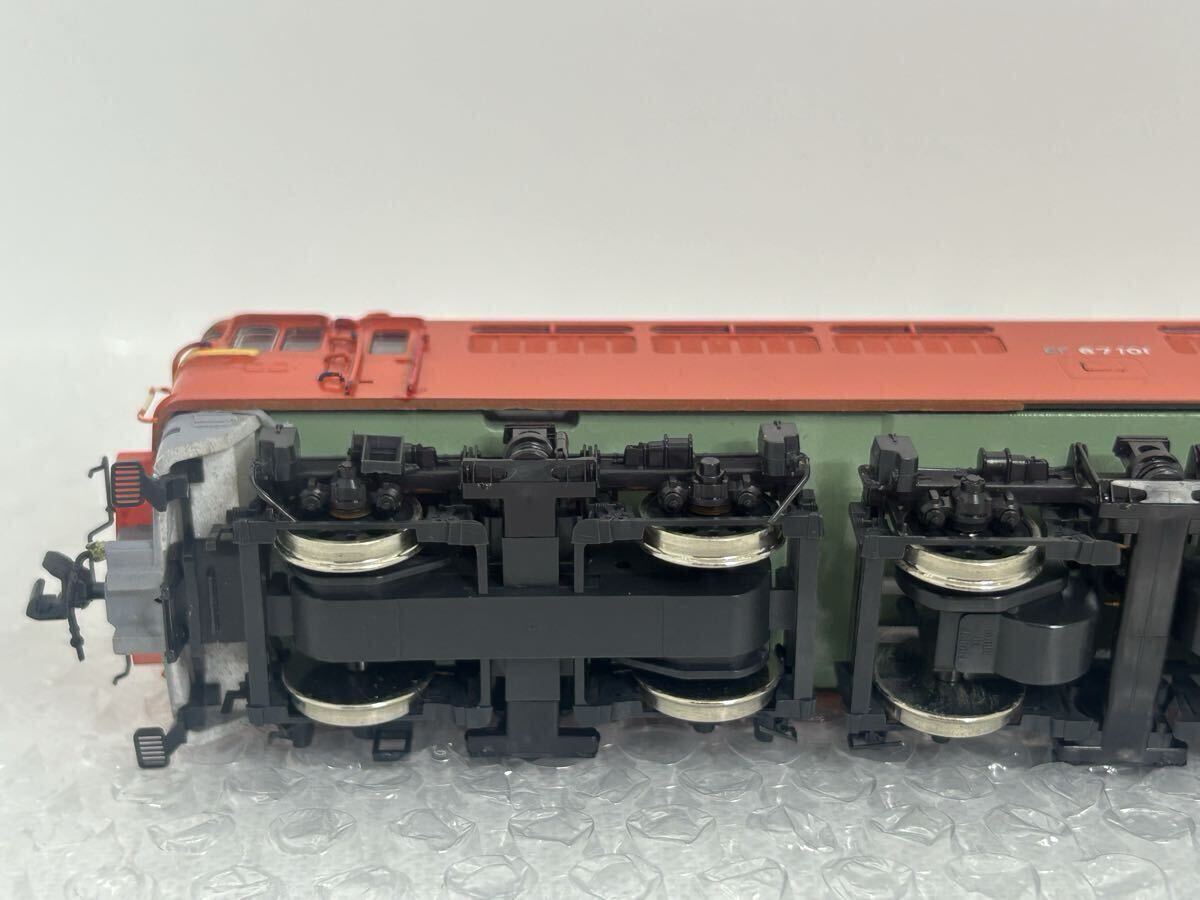 【HOゲージ】EF67-101 動作確認・ライト点灯確認 KATO 加工品 電気機関車_画像6