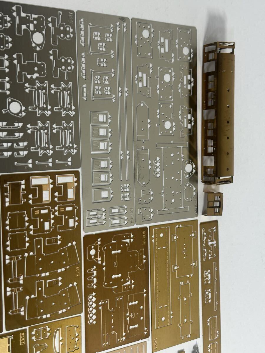 ①【ジャンク】ワールド工芸 エッチングパーツ Nゲージ ナローゲージ等 パーツ まとめ まとめて _画像2