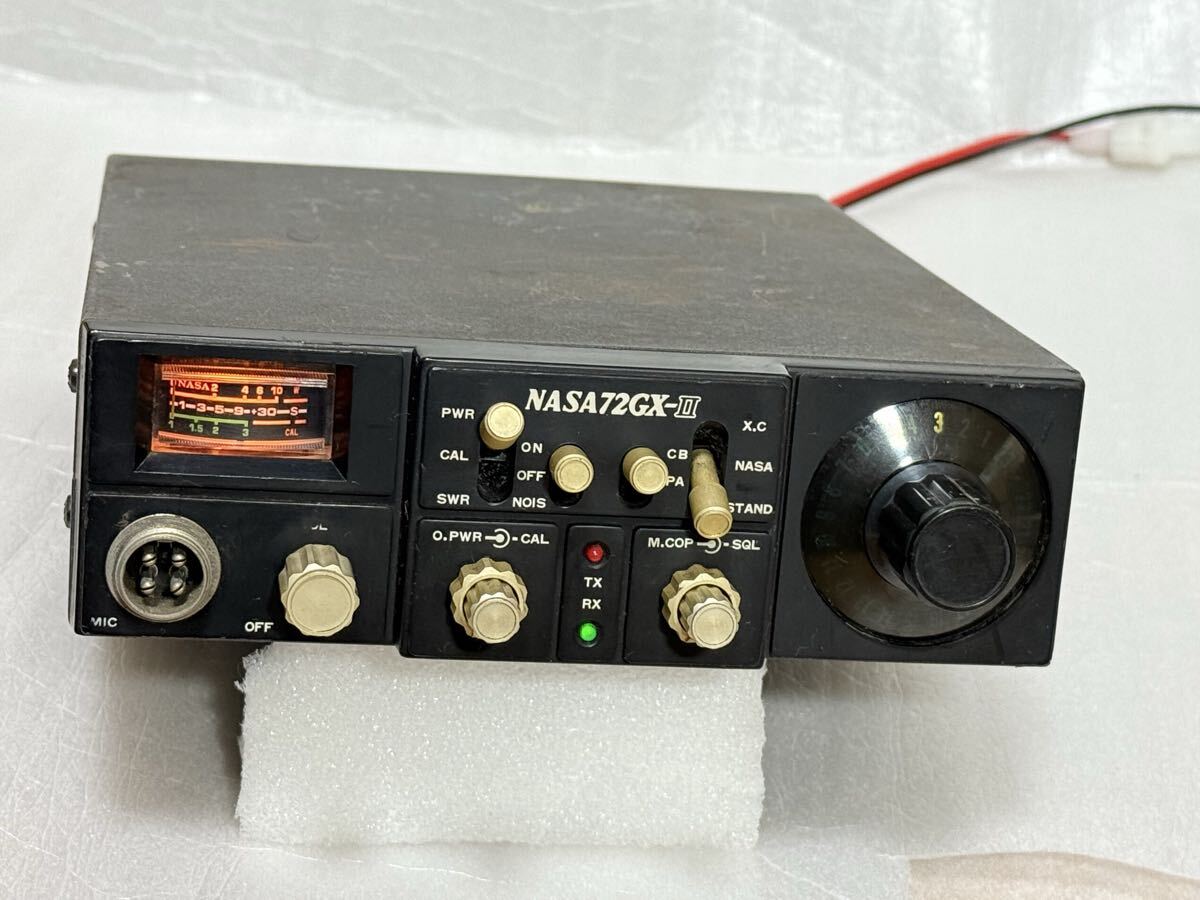 NASA72GX-Ⅱ 高音オーフナ912変調 動作品 CB無線 28MHz ナサ 無線機 アマチュア無線_画像2