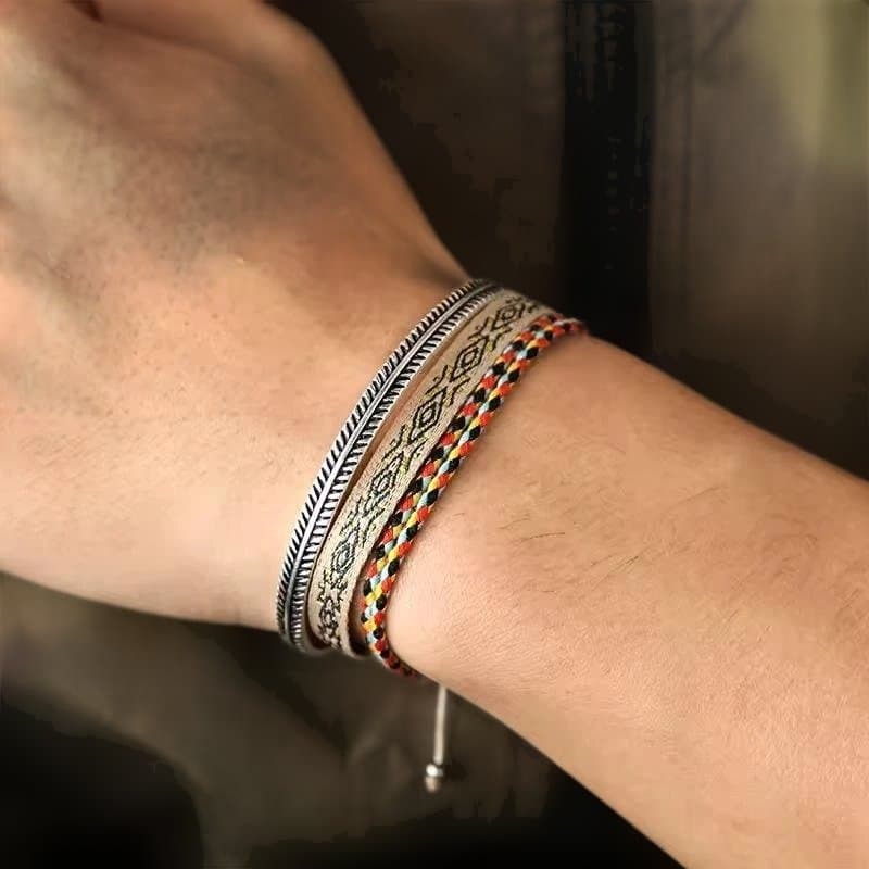 シンプルに…クールに…フェザーシルバーバングル_画像6