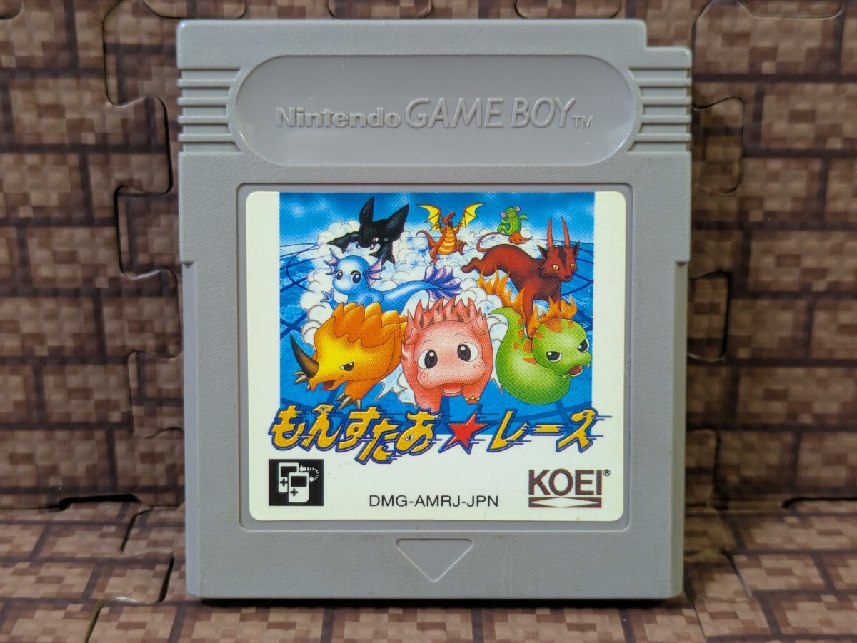 ゲームボーイ ソフト もんすたあレース もんすたあ★レース GB 376_画像2