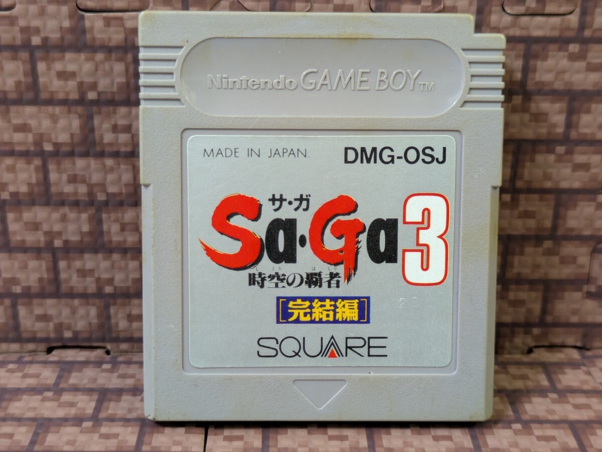 ゲームボーイ ソフト SA・GA3 サ・ガ3 SAGA3 サガ3 時空の覇者 完結編 GB 412_画像2