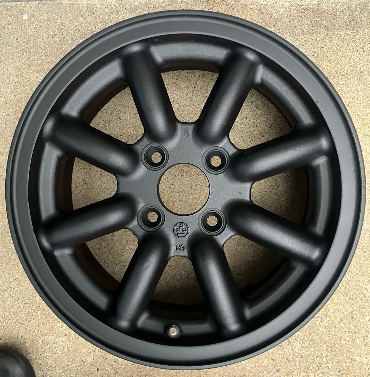 ワタナベ エイトスポーク 14インチPCD100 4穴★N-box N-one タント スペーシア ハスラー タフト アルト 軽トラ ワゴンＲ ムーブ エブリィ_画像2