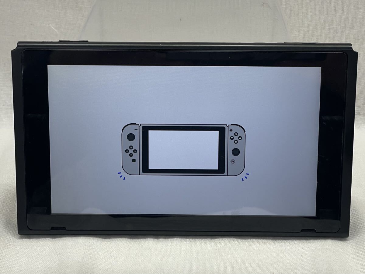 【通電初期化済み】Nintendo Switch HAC-001 ニンテンドースイッチ 任天堂 スイッチ ネオングリーン ネオンピンク セット 箱付_画像2