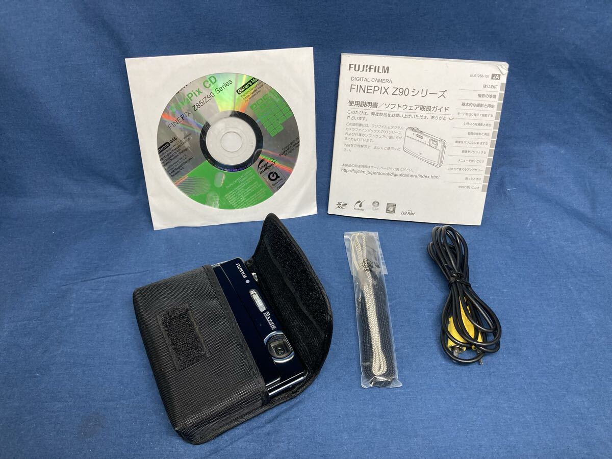 FUJIFILM 富士フィルム FINEPIX Z90 ブラック　デジカメ デジタルカメラ コンパクトデジタルカメラ 付属あり 通電未確認 _画像9