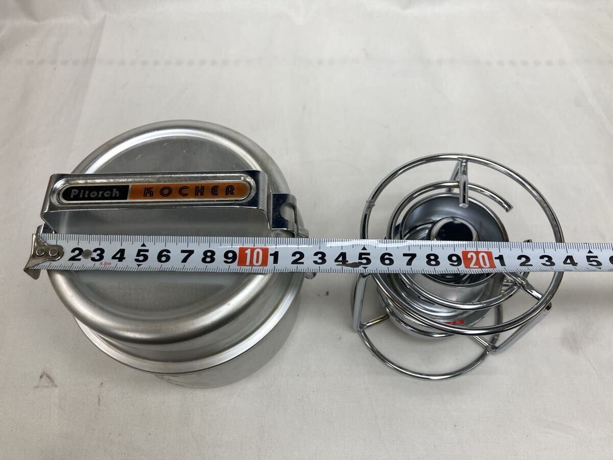 パイトーチコッヘル 野外 自動炊飯器 2合炊 はんごう 超小型携帯用アルコールバーナー アルコールコンロ キャンプ アウトドア 理工開発㈱_画像7