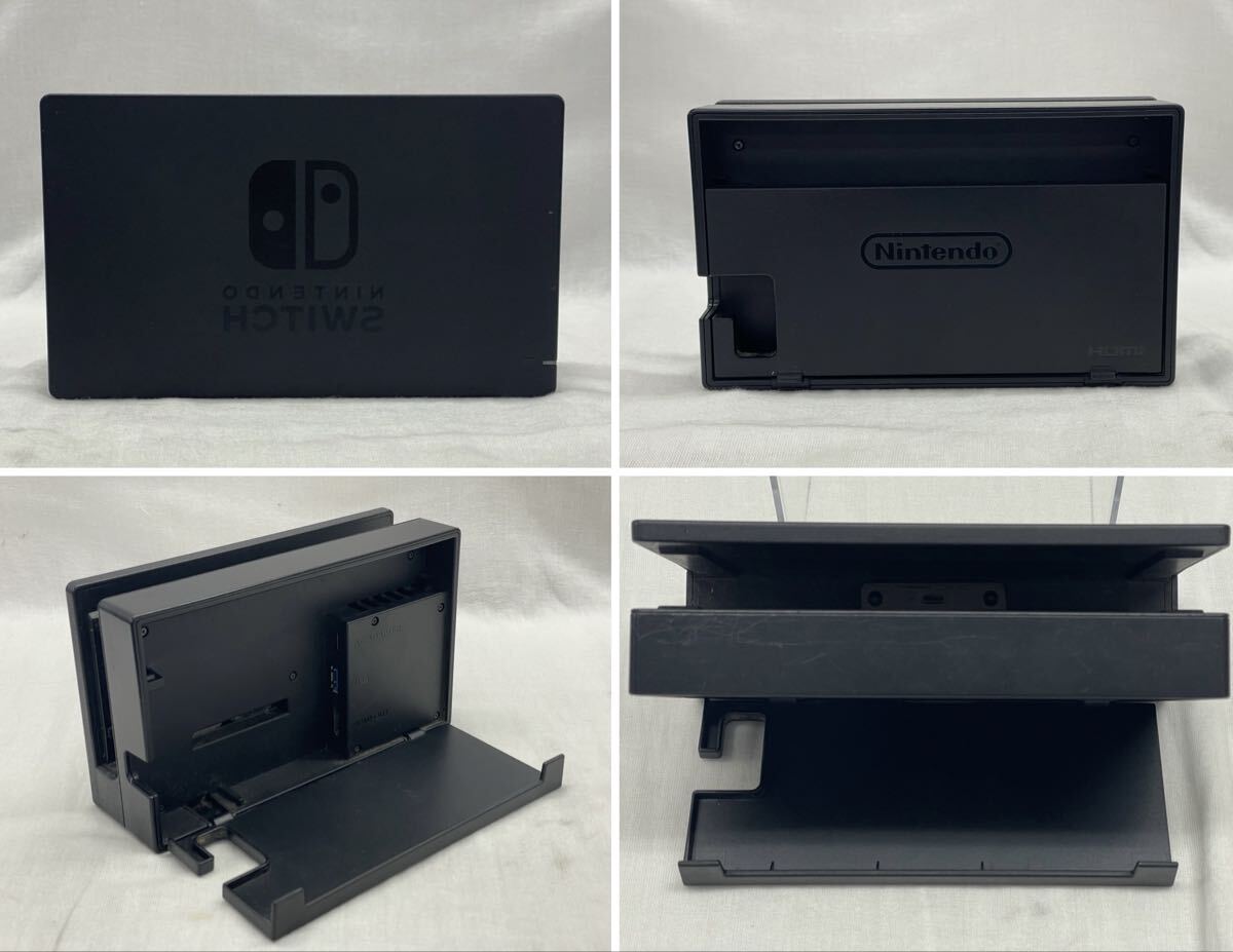 【通電初期化済み】Nintendo Switch HAC-001 ニンテンドースイッチ 任天堂 スイッチ ネオングリーン ネオンピンク セット 箱付_画像8