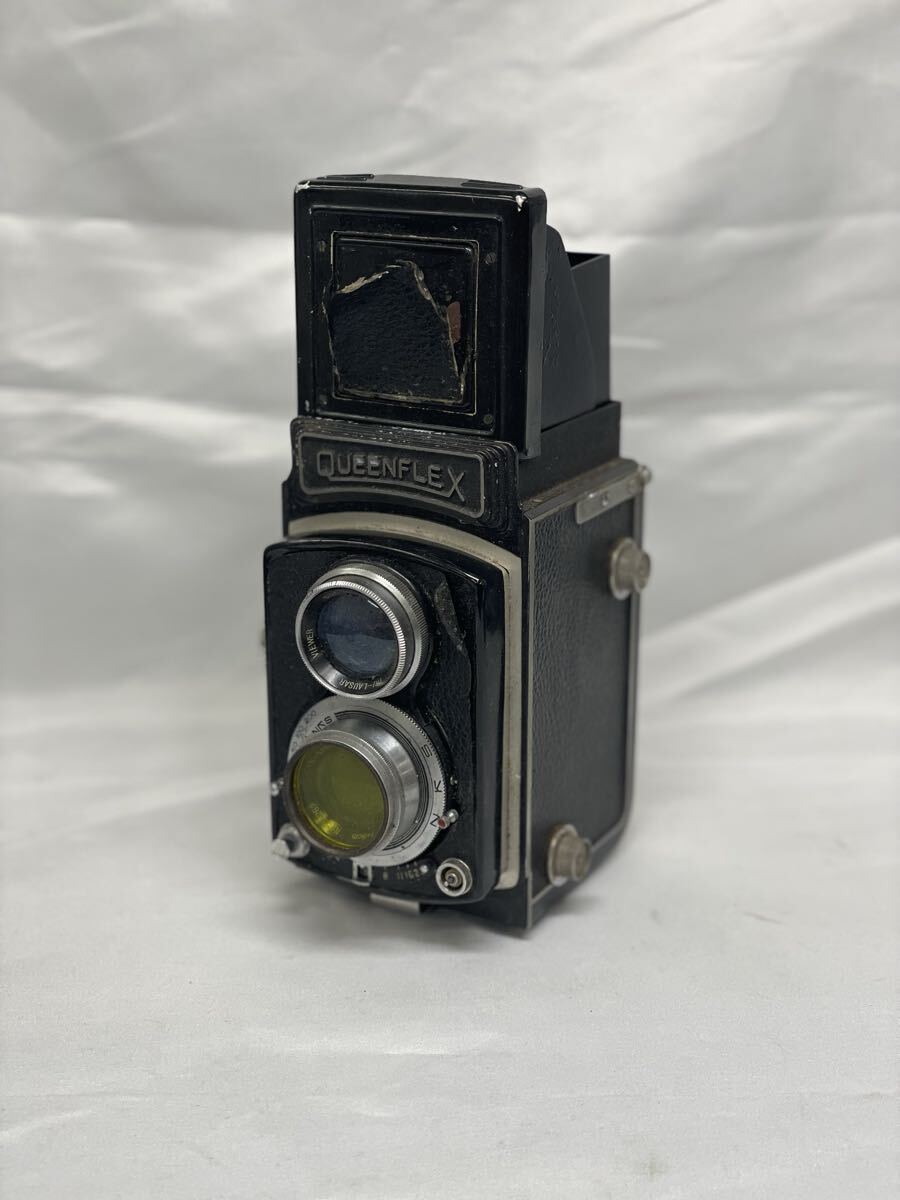 二眼レフ フィルムカメラ 9点 まとめ【ジャンク扱い】RICO YASHICAFLEX HOBI QUEEN Zenobia スプリングカメラ パーツ取り flex レトロ 稀少_画像7