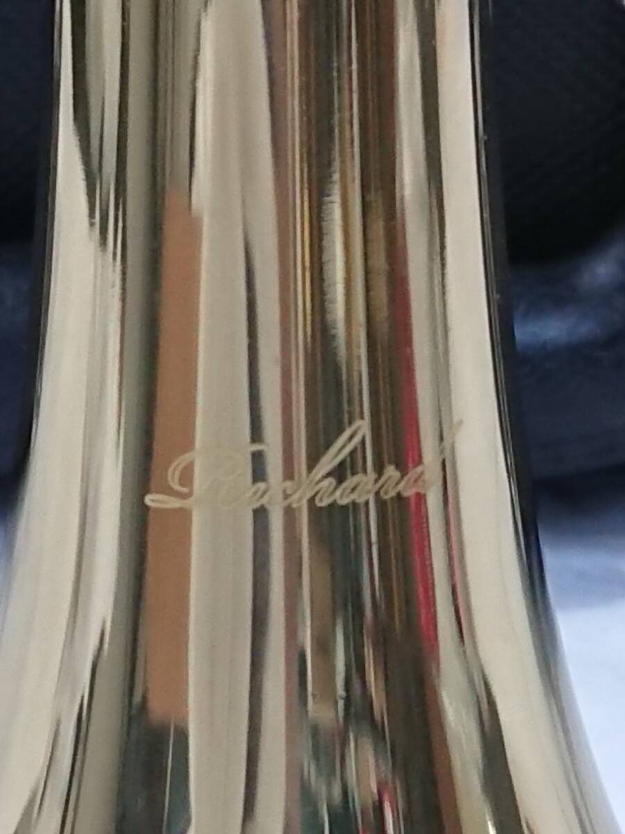 [ прекрасный товар ]Richard Richard труба CG23911 жесткий чехол имеется [ духовые инструменты духовая музыка золотой труба JAZZ Jazz симпатичный музыка часть . хобби ценный ]