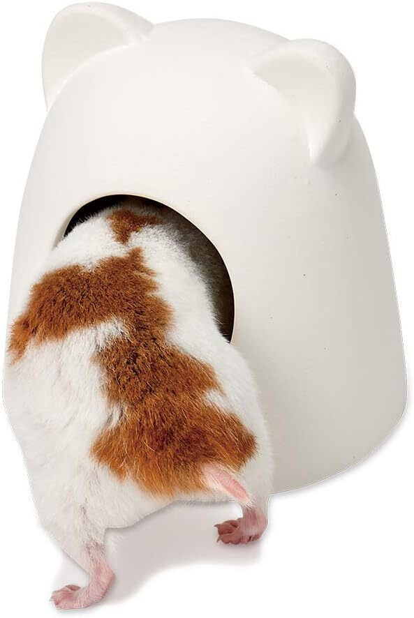 新品 送料無料 3個セット ハムスター はむすたー 隠れ家 マルカン ミニマルランド ひんやりセラミックハウス 暑さ対策 ハウス_画像4