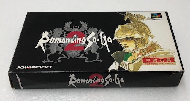 【中古品】 SFC　Romancing Sa・Ga ロマンシングサガ2　※起動確認済み (管理番号：060113）_画像1