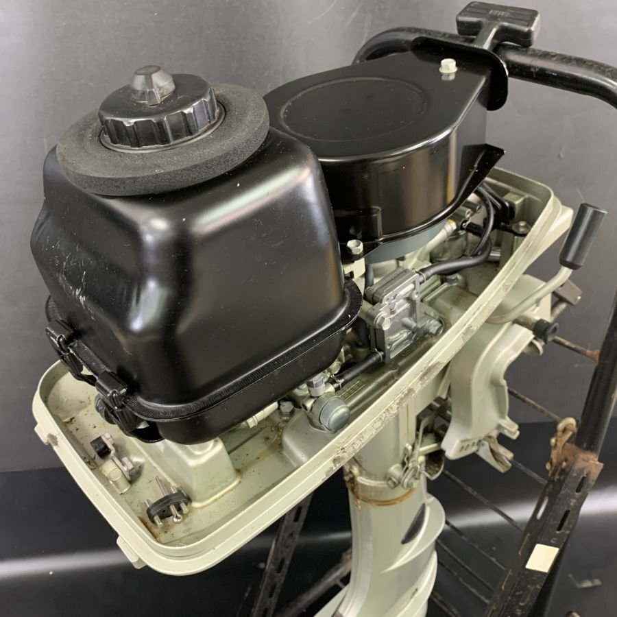 【引取限定/発送不可】SUZUKI 小型船舶用船外機 スズキDT4 型式:00402S 4馬力 ※起動/動作未確認品＊ジャンク品【福岡】_画像6