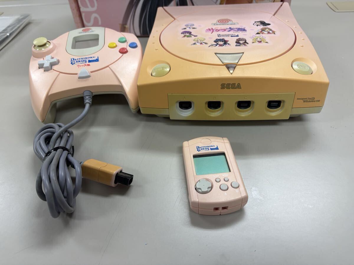ドリームキャスト 本体 サクラ大戦 Dreamcast HKT-3000 _画像2