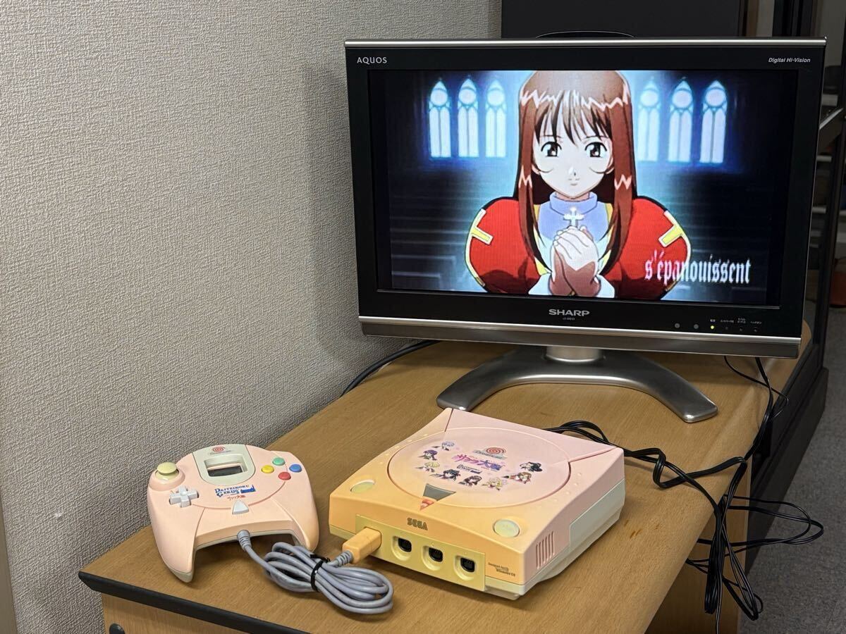 ドリームキャスト 本体 サクラ大戦 Dreamcast HKT-3000 _画像5