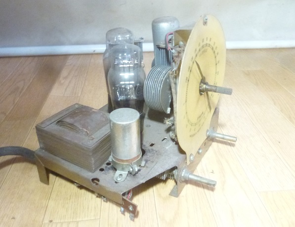 No.274 ■ナショナル 真空管 ラジオ Z-10 部品 ジャンク_画像1