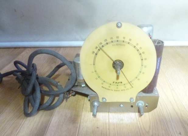 No.274 ■ナショナル 真空管 ラジオ Z-10 部品 ジャンク_画像2