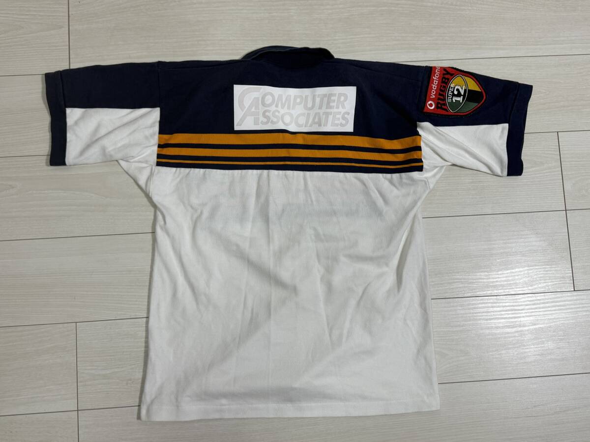 ★カンタベリー CANTERBURY ラグビー 半袖 ラガーシャツ オーストラリア製★_画像4