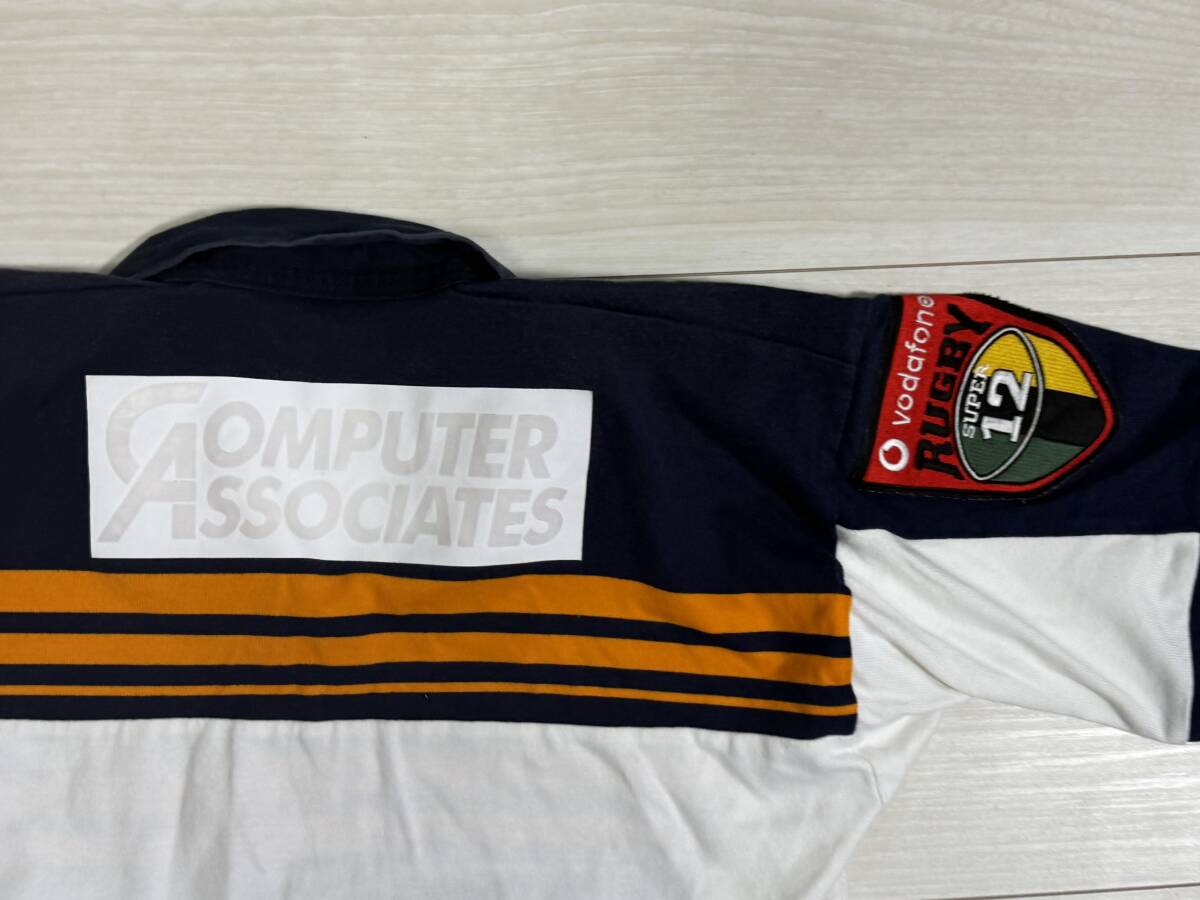 ★カンタベリー CANTERBURY ラグビー 半袖 ラガーシャツ オーストラリア製★_画像5