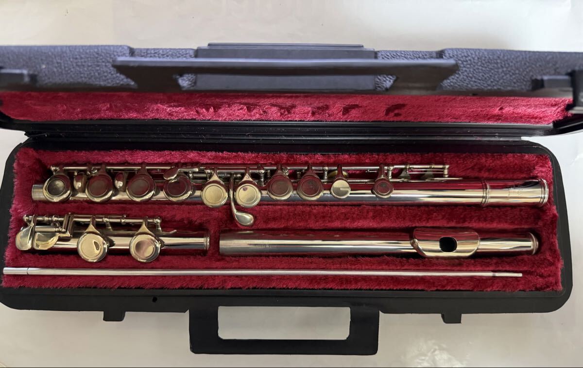 練習用　ジャンク　オガワ楽器　ヘルナルス　フルート　Hernals S100_画像2