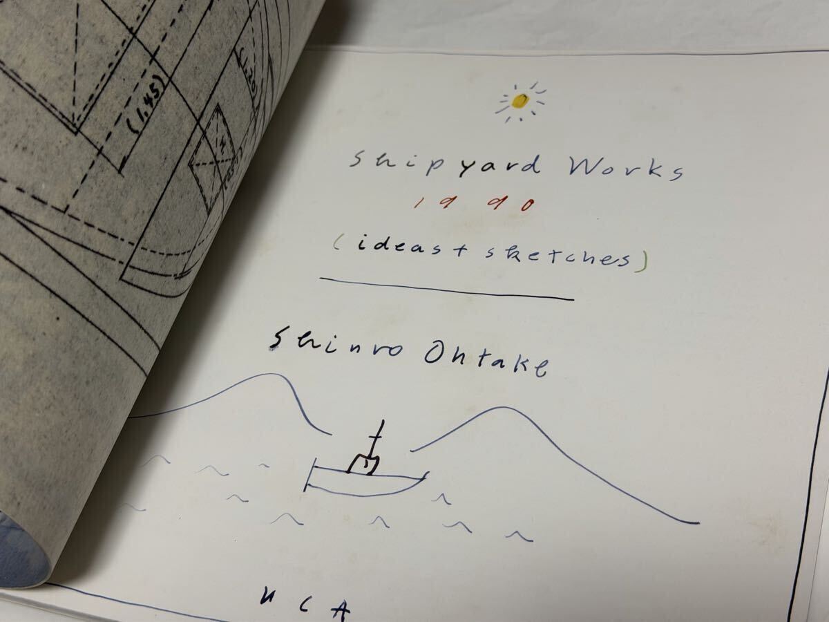 大竹伸朗　UCA 宇和島　Shipyard Works 1990 都築響一_画像3