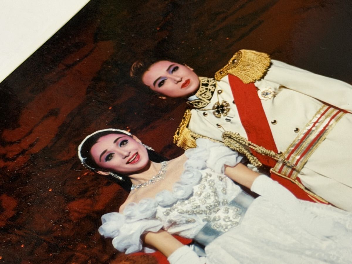 宝塚　星組　うたかたの恋　紫苑ゆう　白城あやか　2Ｌ　生写真　B 舞台写真 宝塚歌劇_画像2