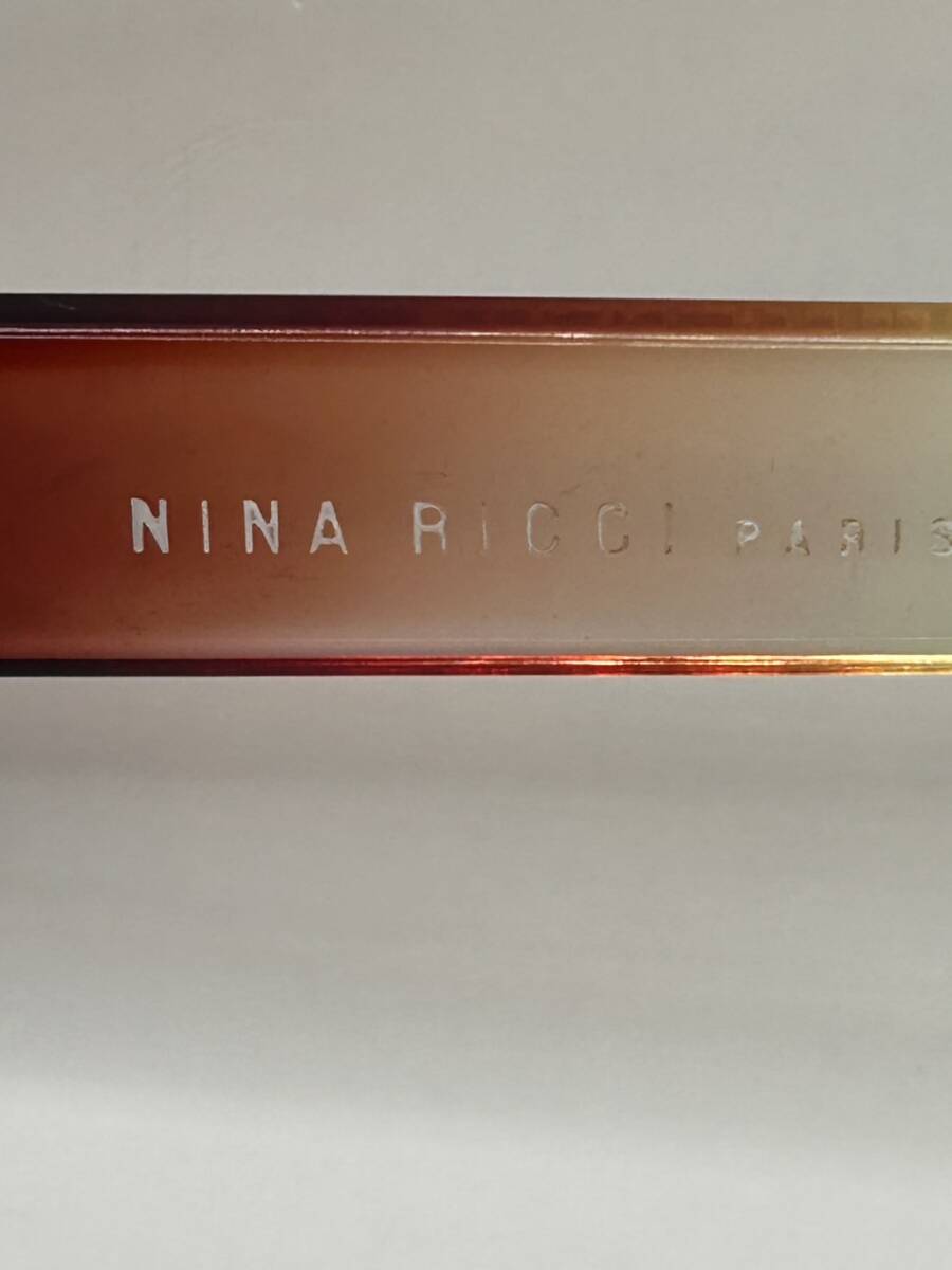 【高級ブランド】NINA RICCI ニナリッチ　サングラス　ファッション　ブランド　レディース　小物　color　カラー　色　黄緑　ブラウン_画像4