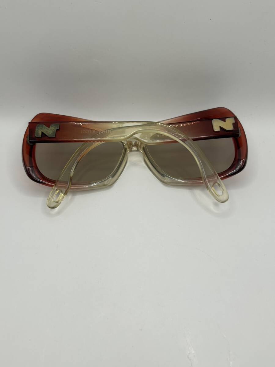 【高級ブランド】NINA RICCI ニナリッチ　サングラス　ファッション　ブランド　レディース　小物　color　カラー　色　黄緑　ブラウン_画像9