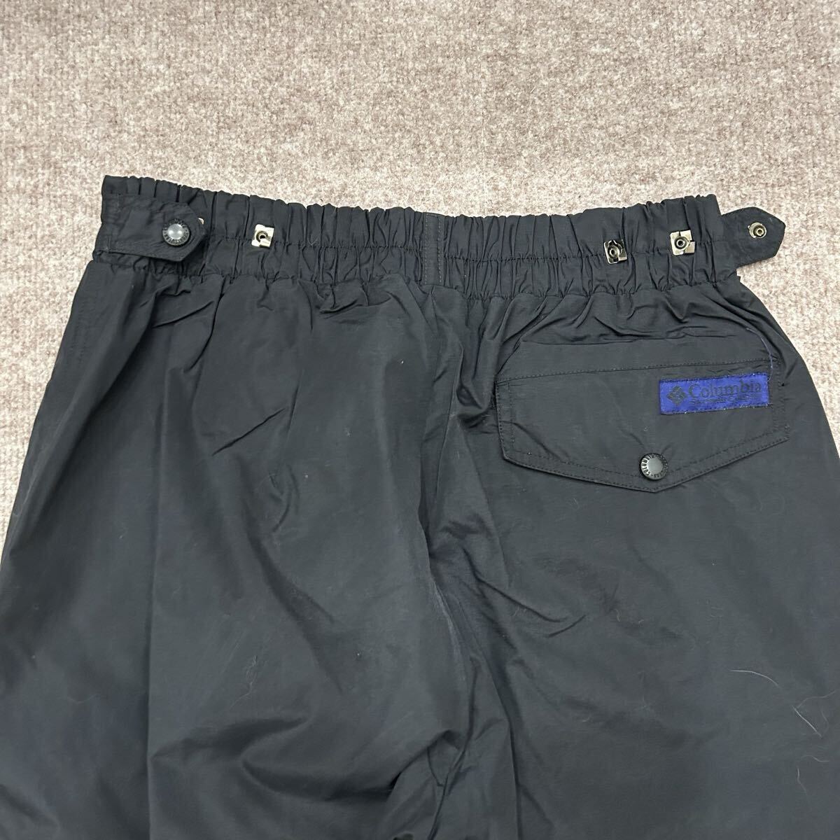 【S6876】 Columbia コロンビア ナイロンパンツ サイズL ブラック 黒 レディース ボトム 最落なし 古着_画像8