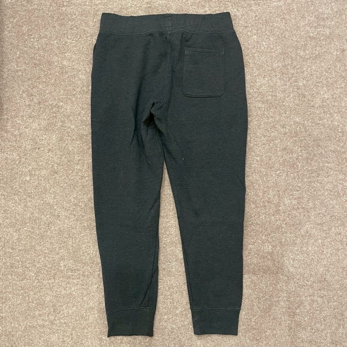 【S7065】 Champion チャンピオン スウェットジョガーパンツ サイズL ブラック 黒 刺繍ロゴ ワンポイント メンズ ボトム 最落なし 古着_画像3