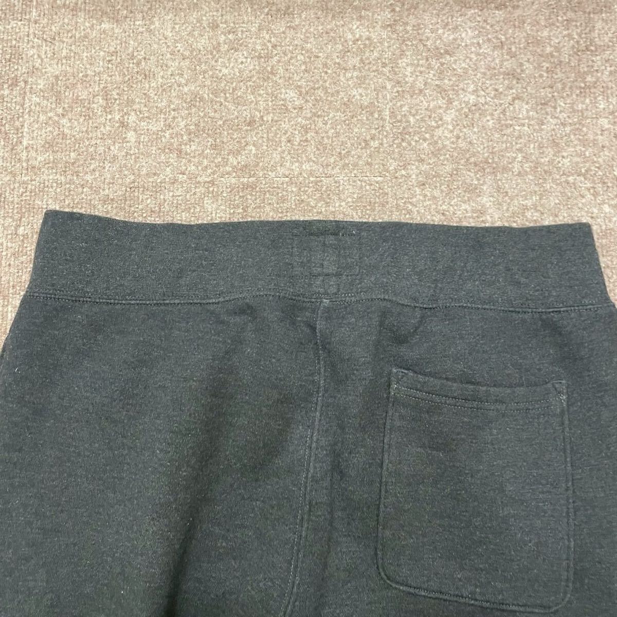 【S7065】 Champion チャンピオン スウェットジョガーパンツ サイズL ブラック 黒 刺繍ロゴ ワンポイント メンズ ボトム 最落なし 古着_画像7