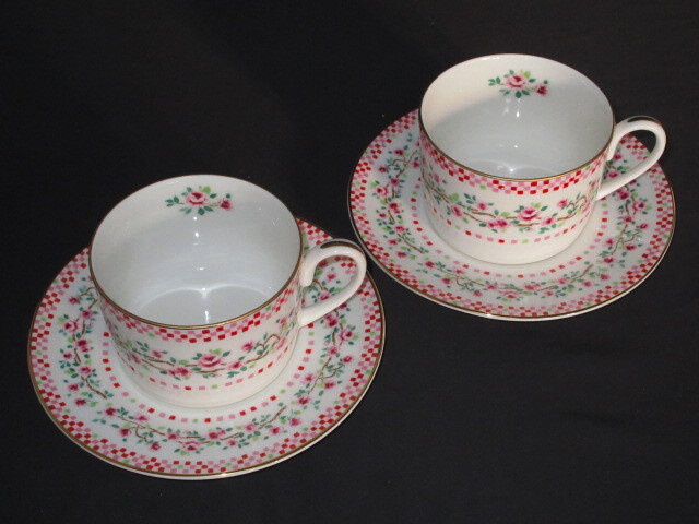 yamaka・HOLLY HOBBIE・ピンクローズ・C＆S ペアオーレセット _画像2