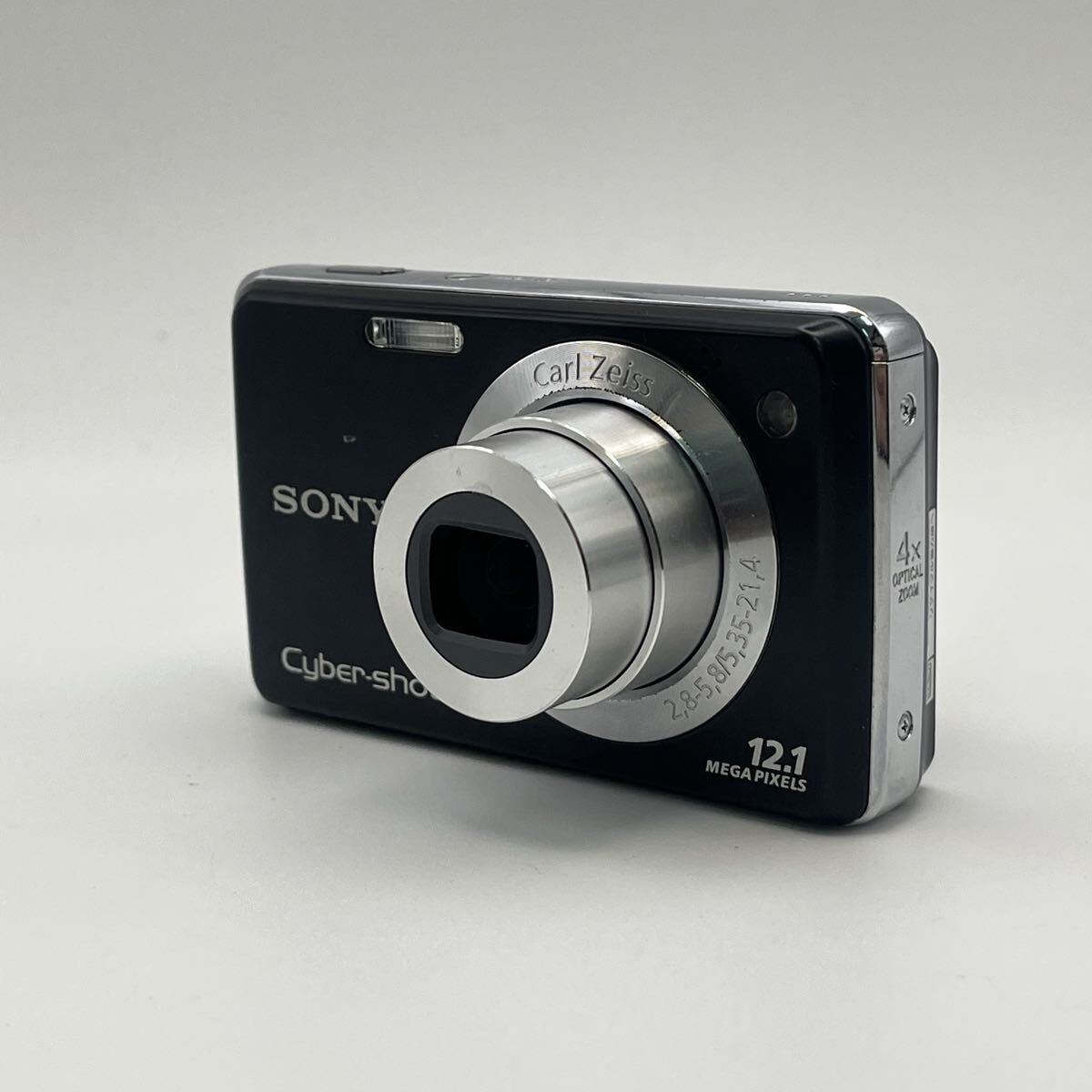 II SONY ソニー Cyber-shot サイバーショット デジカメ デジタルカメラ コンパクトデジタルカメラ コンデジ ブラック DSC-W220 かわせみ_画像2
