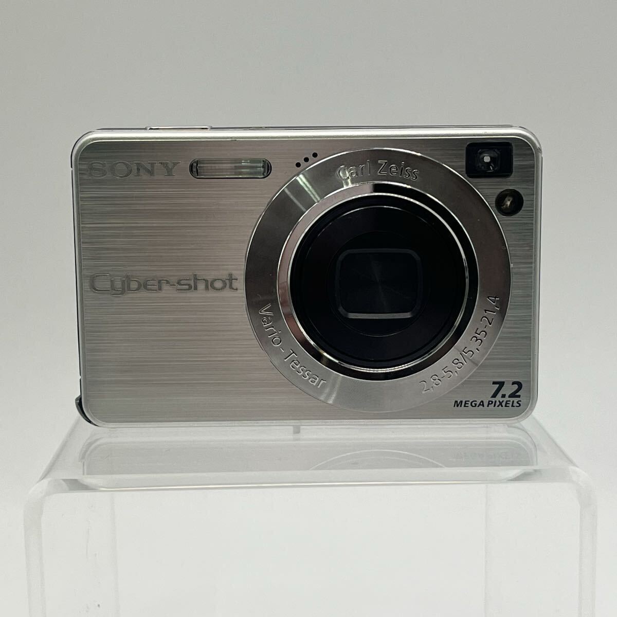 II SONY ソニー Cyber-shot サイバーショット シルバー デジカメ デジタルカメラ コンパクトデジタルカメラ DSC-W110 かわせみ_画像4