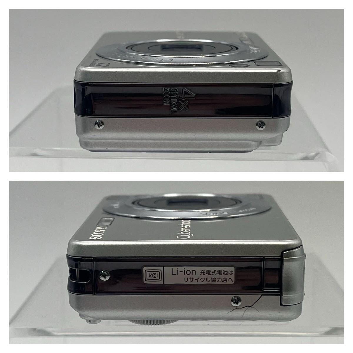 II SONY ソニー Cyber-shot サイバーショット シルバー デジカメ デジタルカメラ コンパクトデジタルカメラ DSC-W110 かわせみ_画像7