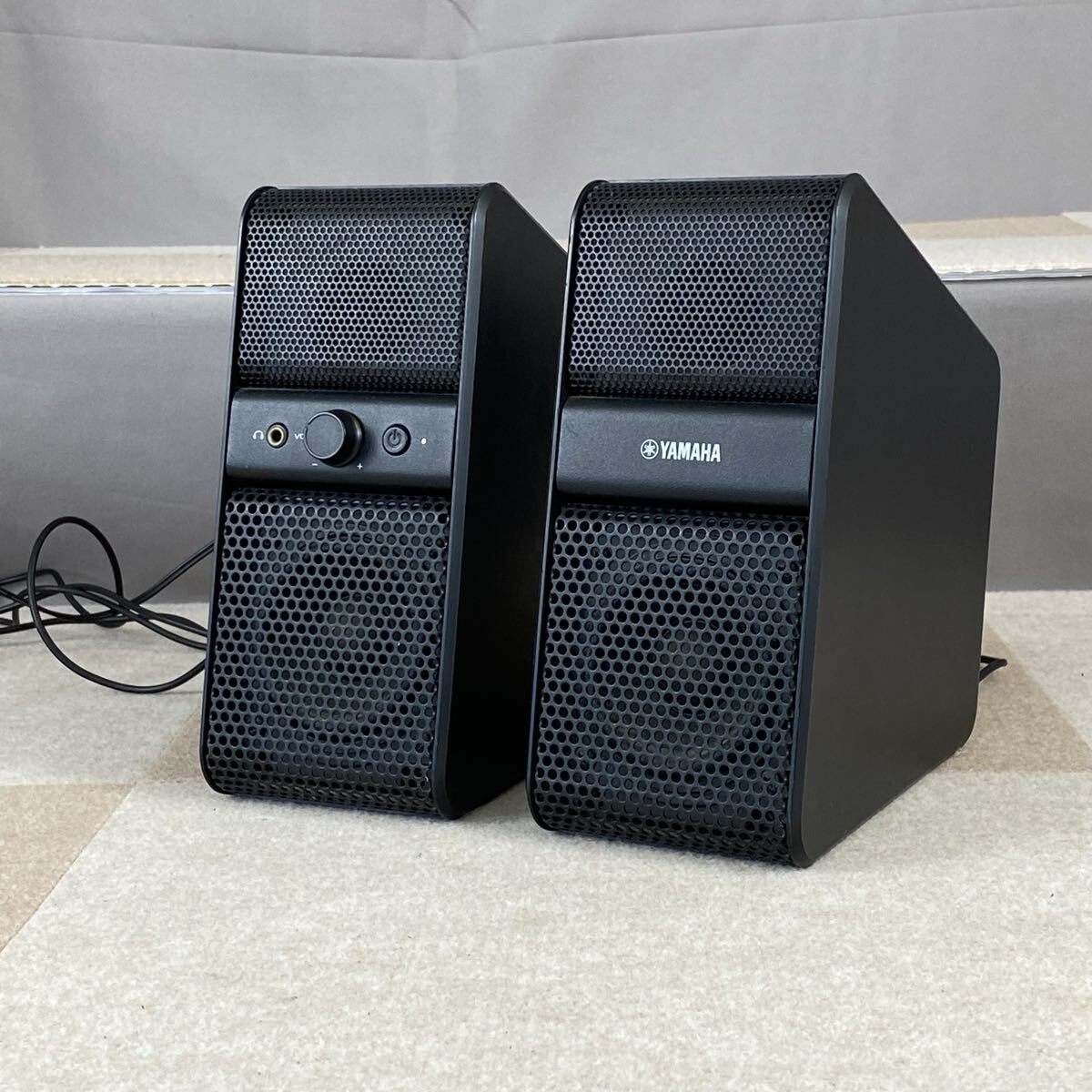 II YAMAHA ヤマハ NX-50 T196373ZP ブラック オーディオ機器 ペア スピーカー かわせみ_画像1
