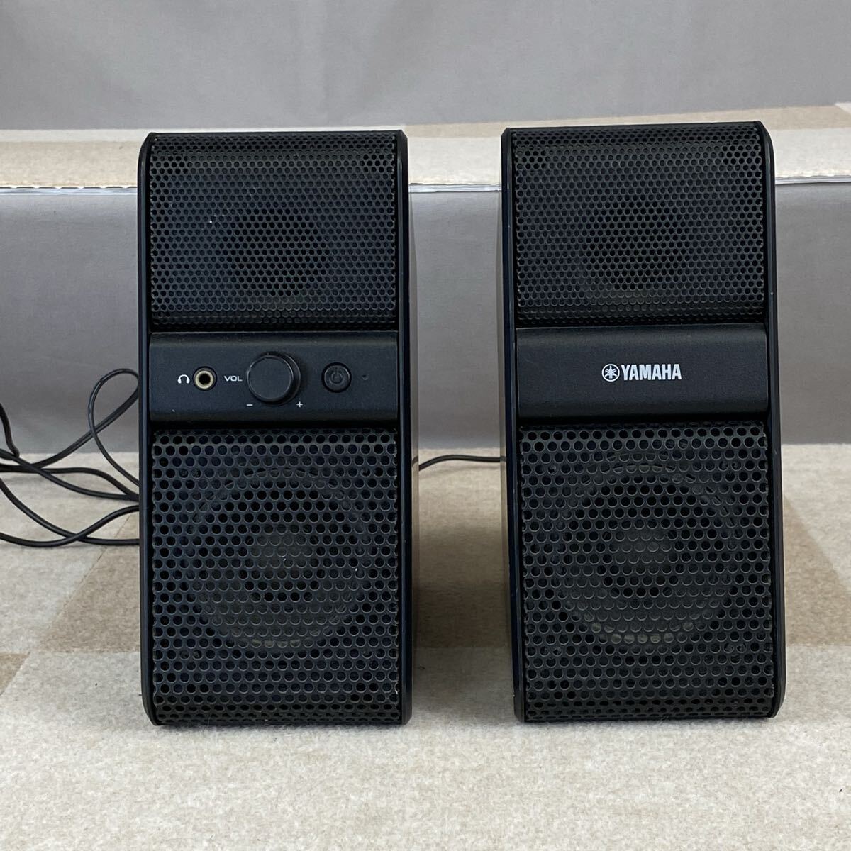 II YAMAHA ヤマハ NX-50 T196373ZP ブラック オーディオ機器 ペア スピーカー かわせみ_画像2