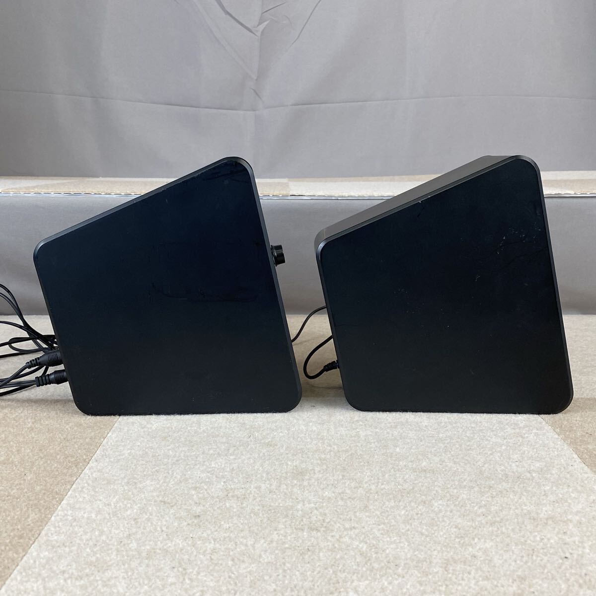 II YAMAHA ヤマハ NX-50 T196373ZP ブラック オーディオ機器 ペア スピーカー かわせみ_画像4