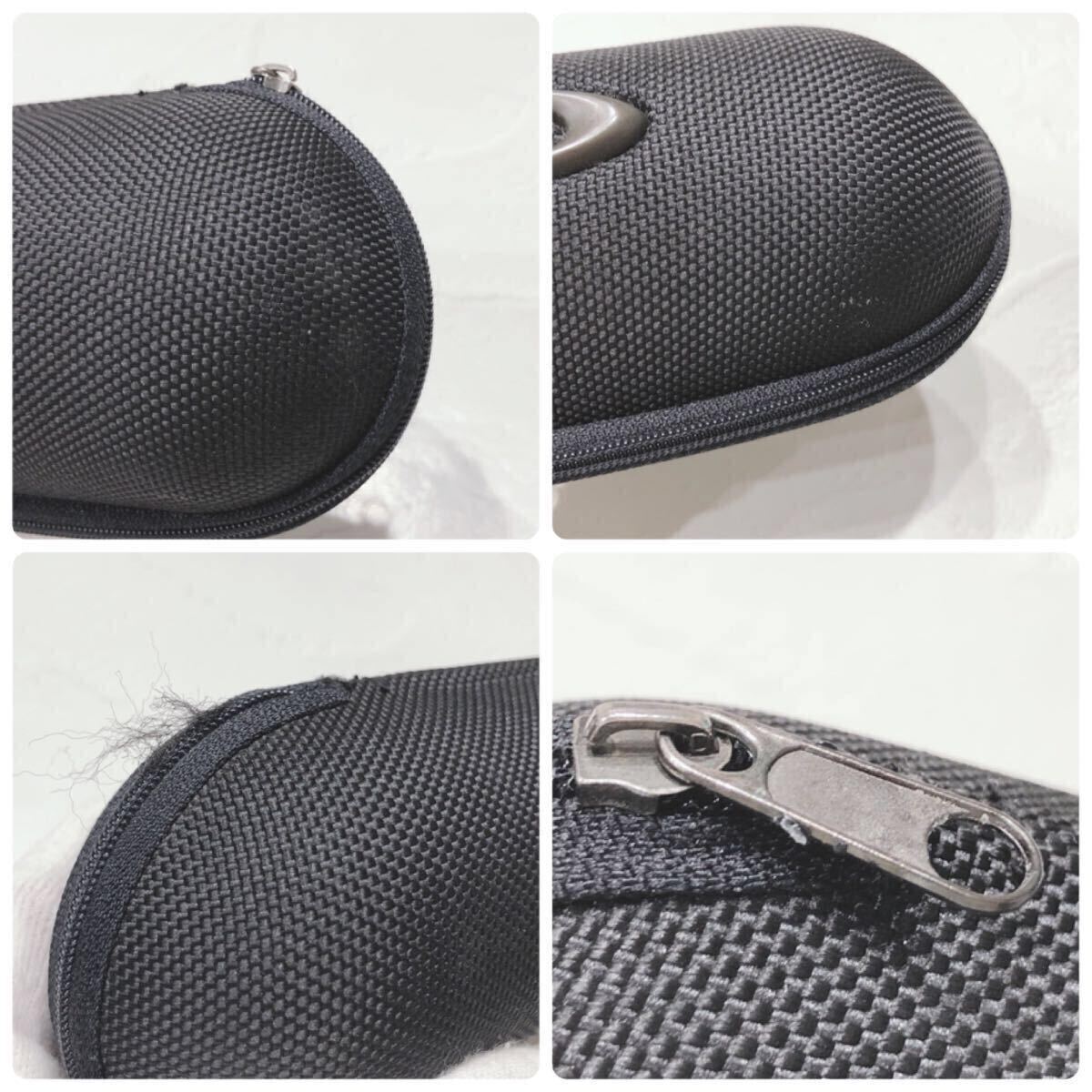 ☆OAKLEY☆ オークリー サングラス 度入り シルバーFLAK スポーツサングラス 収納ケース付 メンズ 男性 送料無料_画像9