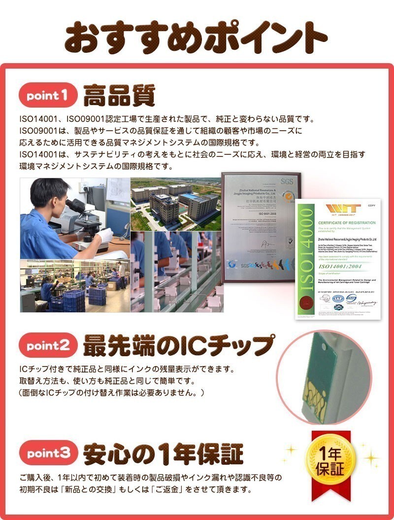 【互換品】 RDH-Y RDH-C RDH-M(イエロー×2マゼンタ×2シアン×2) リコーダー PX-048A PX-049A RDH 互換インク_画像4