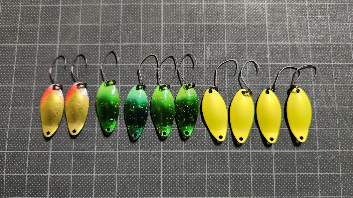 送料無料 ニュードロワー バンナ 1.7g ピーチバイソン4個 マディスト4個 計10個 New Drawer BANNA_画像1