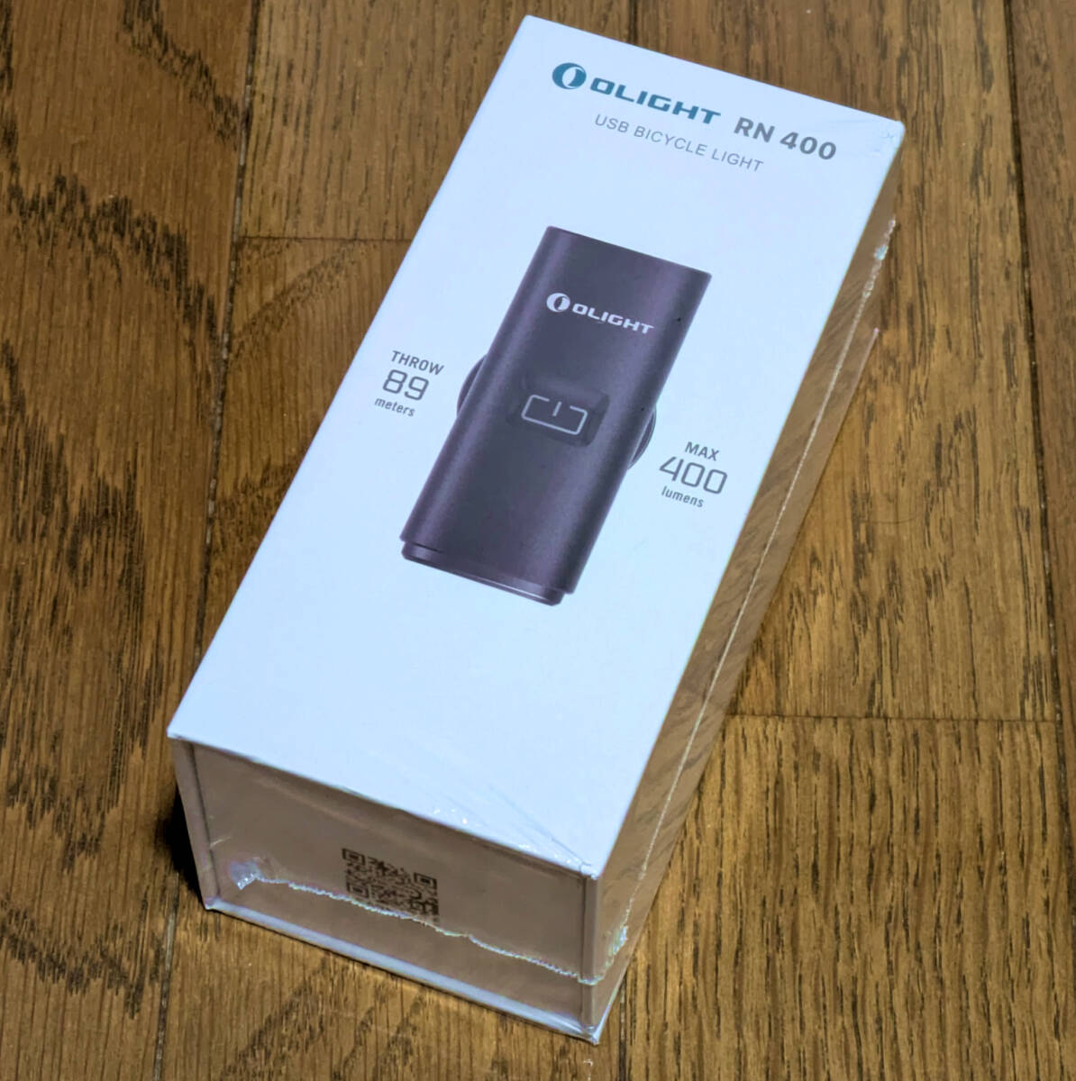 【新品未開封】Olight (オーライト) RN400 自転車用フロントライト / 最大400ルーメン / USB-C充電_画像1