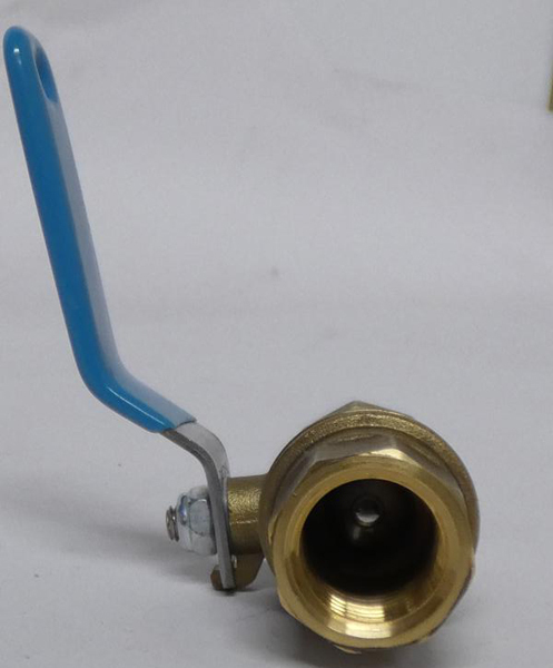 ◆KITZ 600型 1/2 15A 黄銅製ボールバルブ 600WOG フルボア ねじ込み形 1個_画像5