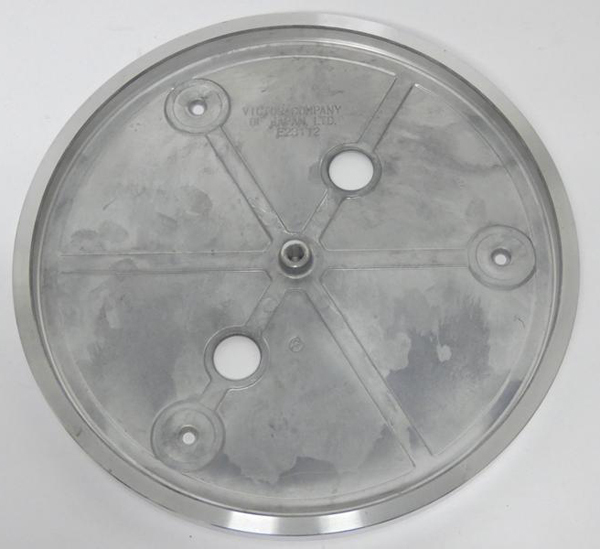 ■Victor レコードプレーヤー QL-Y5 ターンテーブル プラッター 1.2kg E23112_画像4