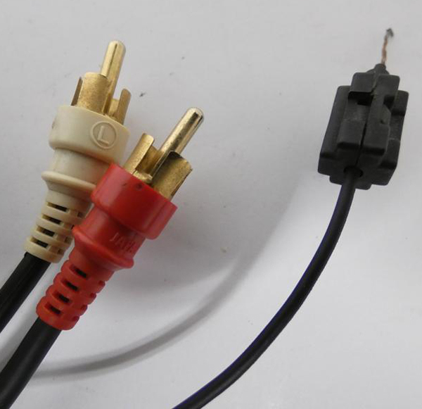 ■Victor レコードプレーヤー QL-Y5 フォノケーブル 1m_画像3