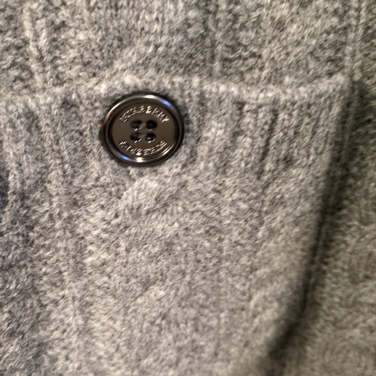 バーバリーレディース ニット グレー2_画像3