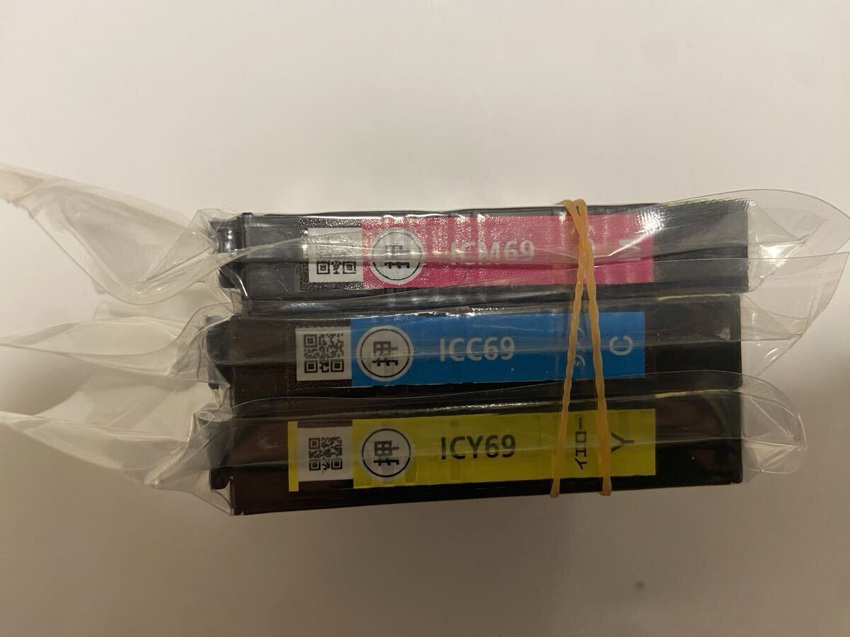 送料無料♪エプソンIC4CL69 のブラックなし！新品未使用未開封！期限不明！外箱なし！A_画像1
