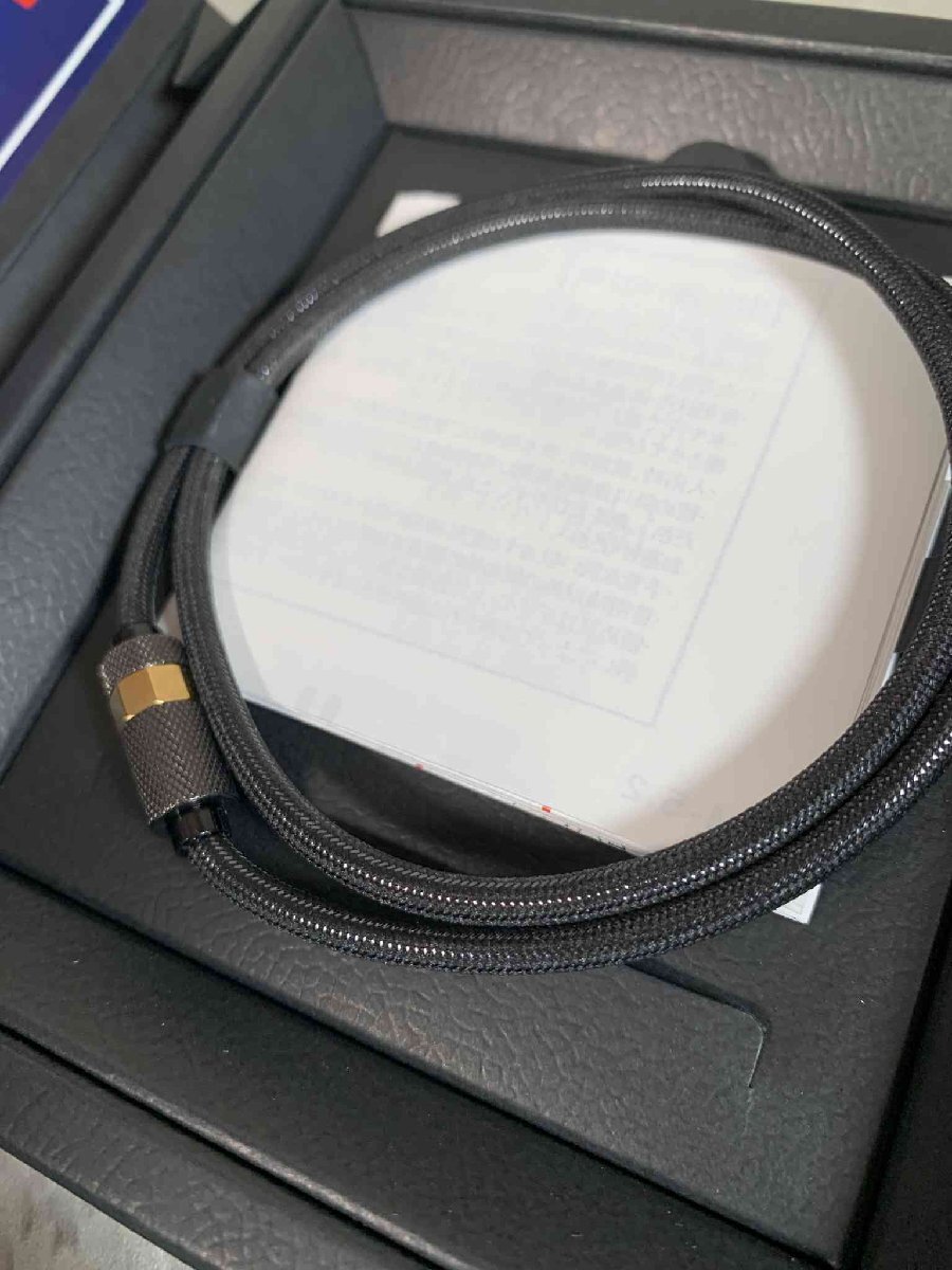 【美品・2024年11月購入】ファイテン Phiten RAKUWA磁気ネックレス ローレット ブラック×ゴールド 50cm 磁気ネックレス 【送料無料】_画像3